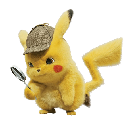 Pokemon Detective Pikachu Movie Png Hd (gold, black, gray, chocolate)