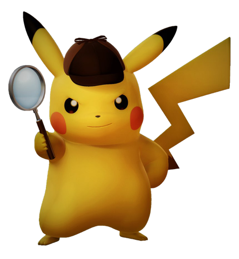 Pokemon Detective Pikachu Movie Png Transparent Image (chocolate, black, olive, orange)