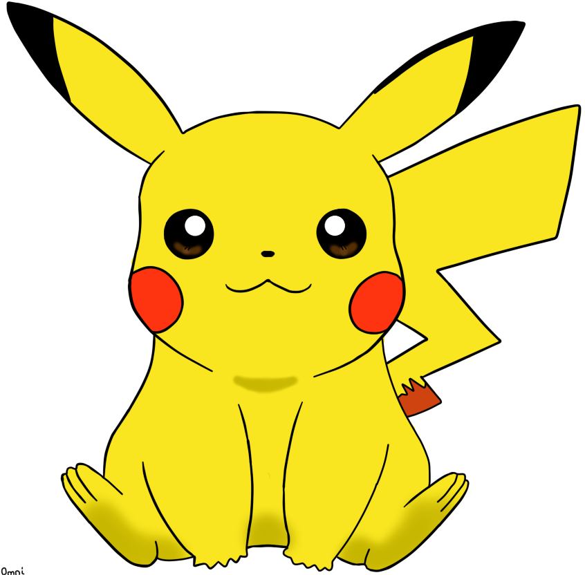 Pokemon Download Png Image (gold, black, red, yellow)