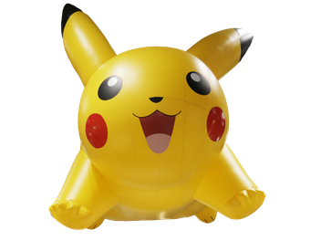 Pokemon Go Transparent Background (black, orange, chocolate)