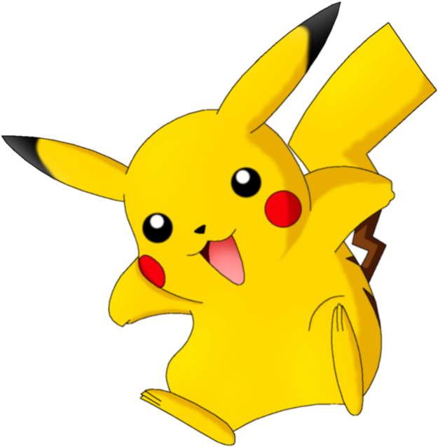 Pokemon Png Isolated File (gold, black)