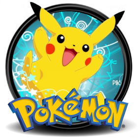 Pokemon Png Pic (black, gold)