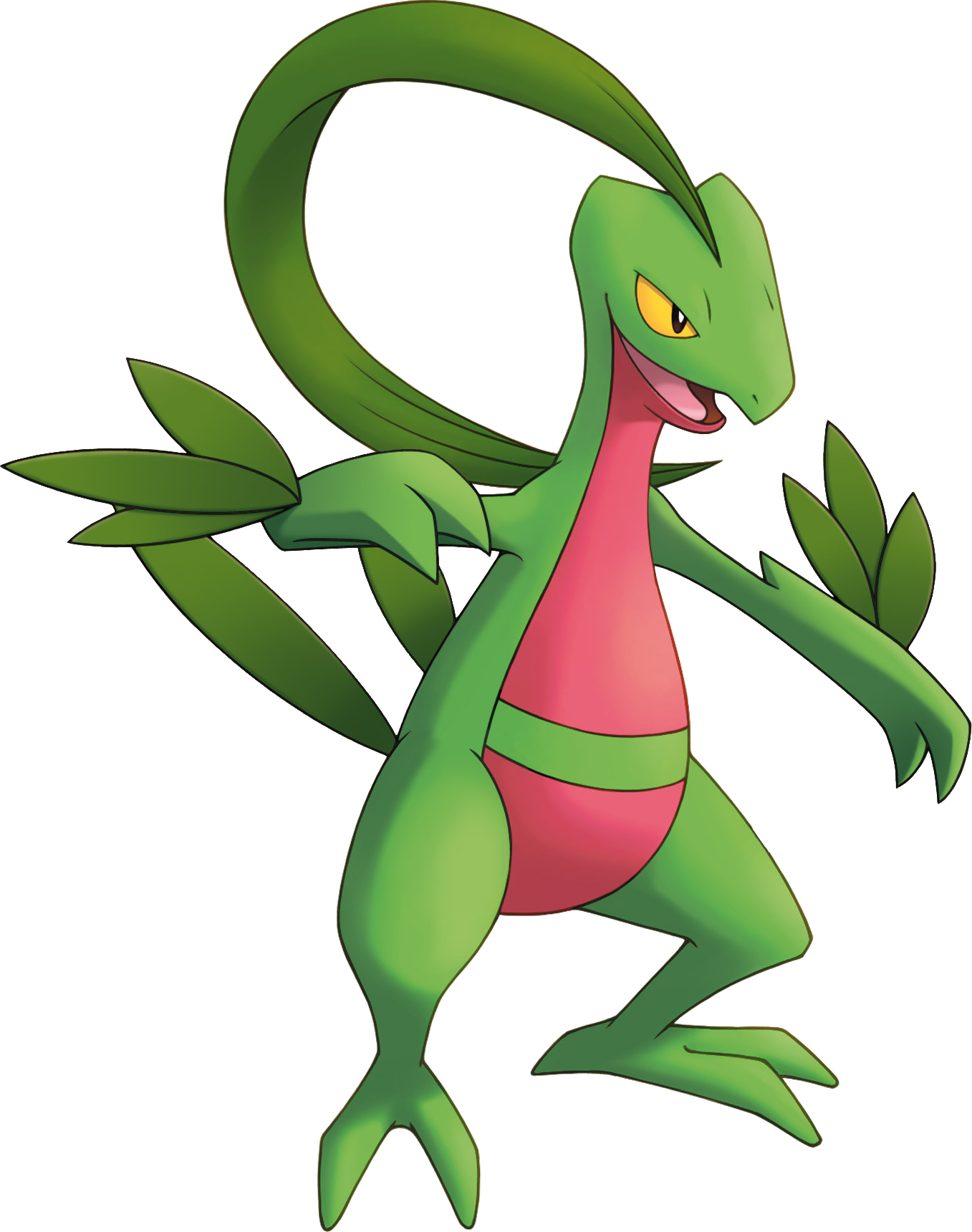 Pokemon Treecko Png Photos (olive, gray, white)