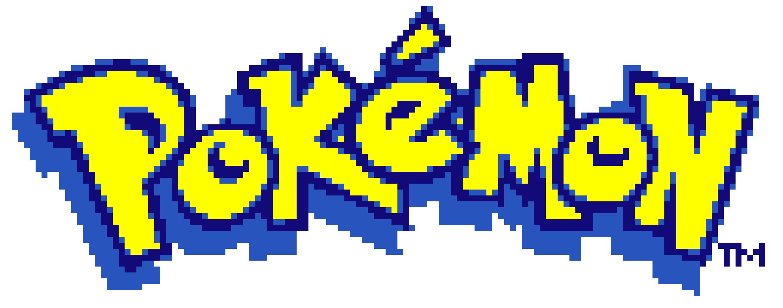 Pokemon Yellow Logo Png Pic (yellow, black, gold, teal)