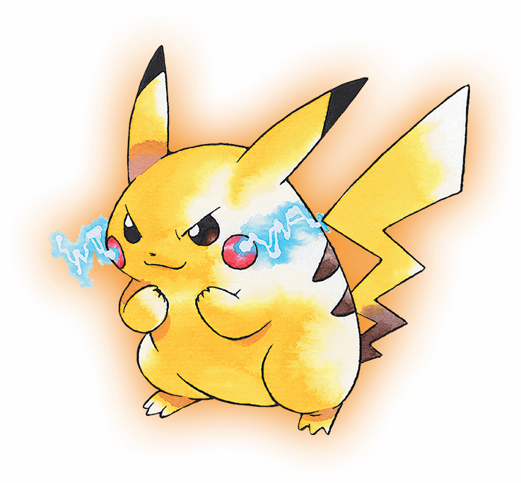 Pokemon Yellow Png Isolated Transparent (gold, orange)