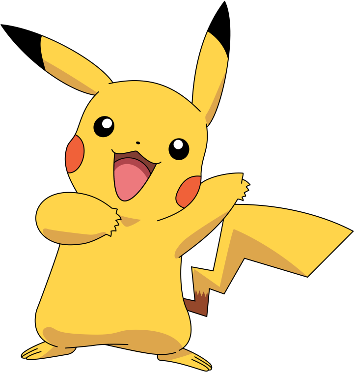 Pokemon Yellow Png Pic (gold, black, salmon)