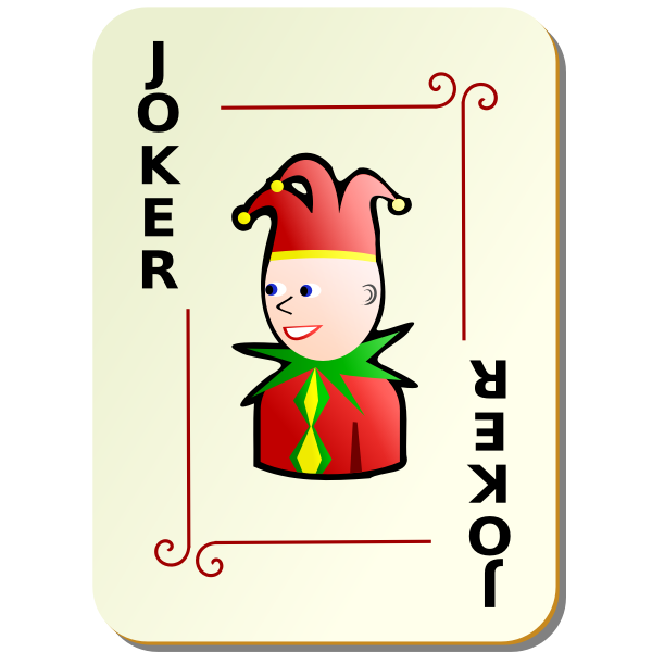 Joker Card Png Hd (white, beige, black)