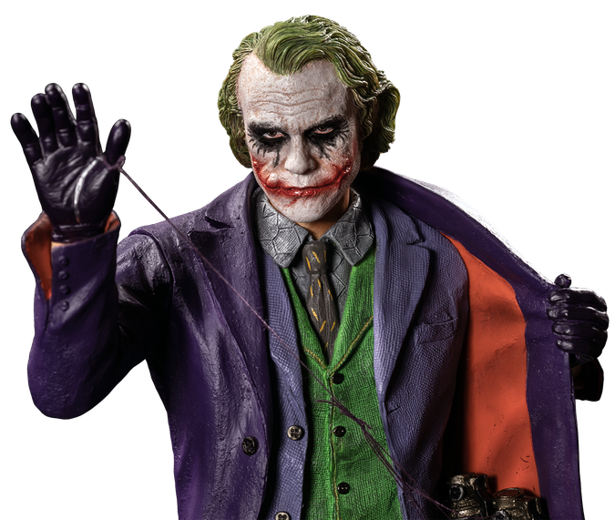 Joker Dark Knight Png File (black)