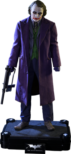 Joker Dark Knight Png Hd (black)