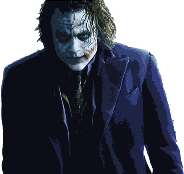 Joker Dark Knight Png Isolated File (navy, black)