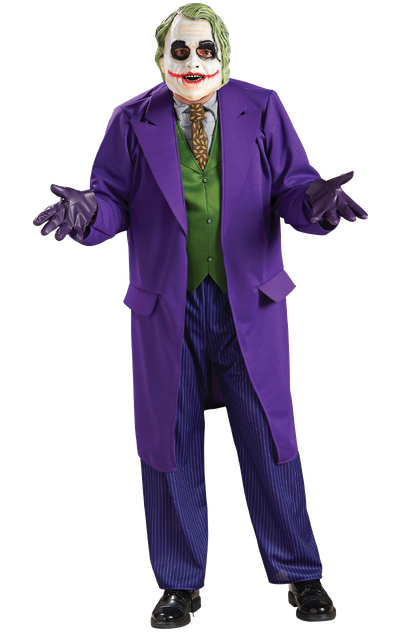 Joker Dark Knight Transparent Png (indigo, black)