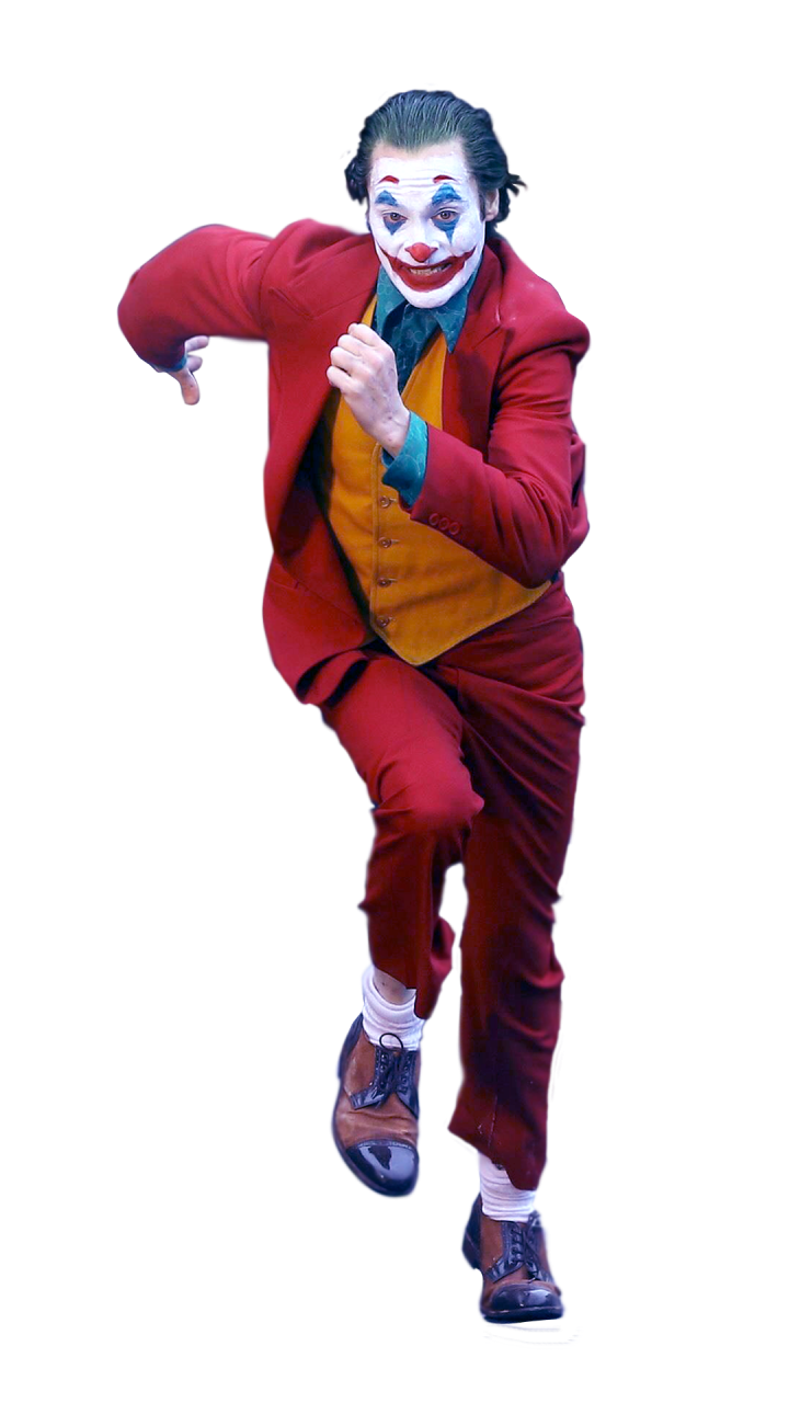 Joker Movie Png Image Hd (black, maroon)