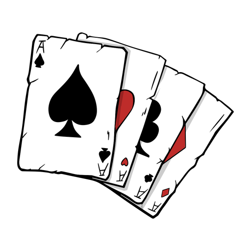 Poker Png Clipart (black, white)