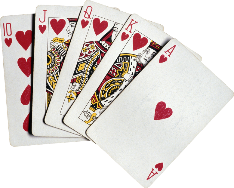 Poker Png Image File (beige, black, lavender)