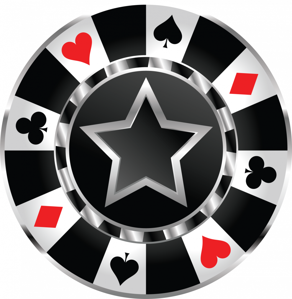 Poker Png Photos (black, red, white, silver)