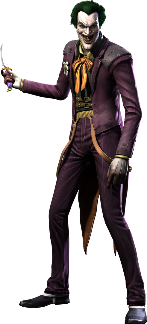 Joker Villain Transparent Png (black)