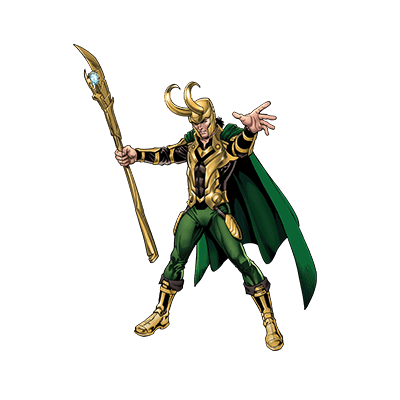 Loki Png Clipart (green, white, black)