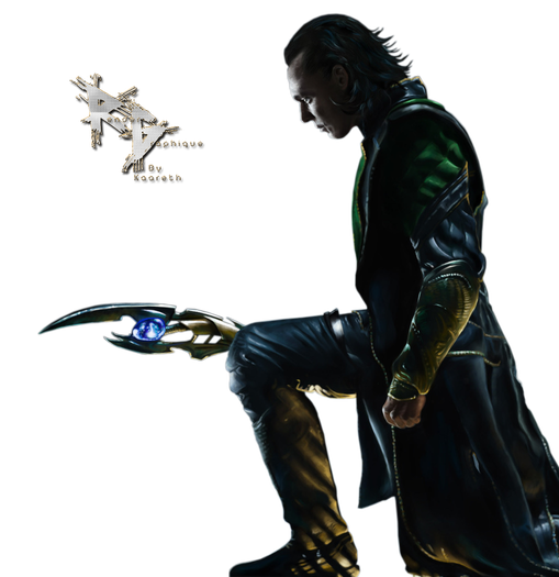 Loki Png File (black)