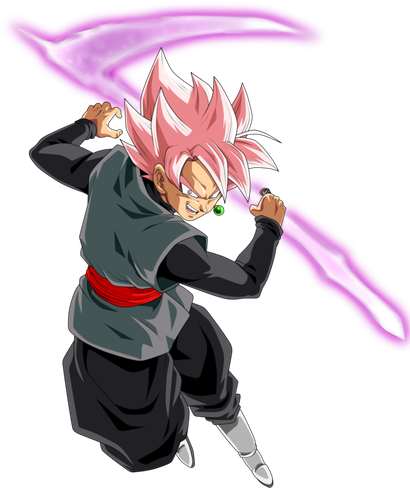 Goku Black Png Image (black, gray)