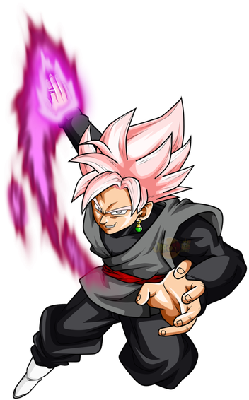 Goku Black Png Pic (black, gray, indigo)