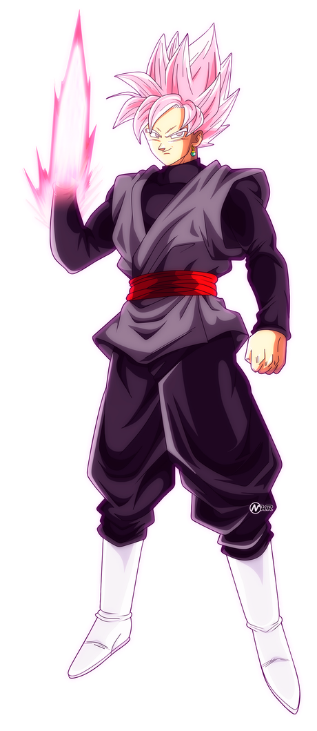 Goku Black Png Transparent Picture (black, white)