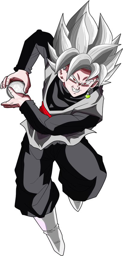 Goku Black Transparent Png (black, gray)