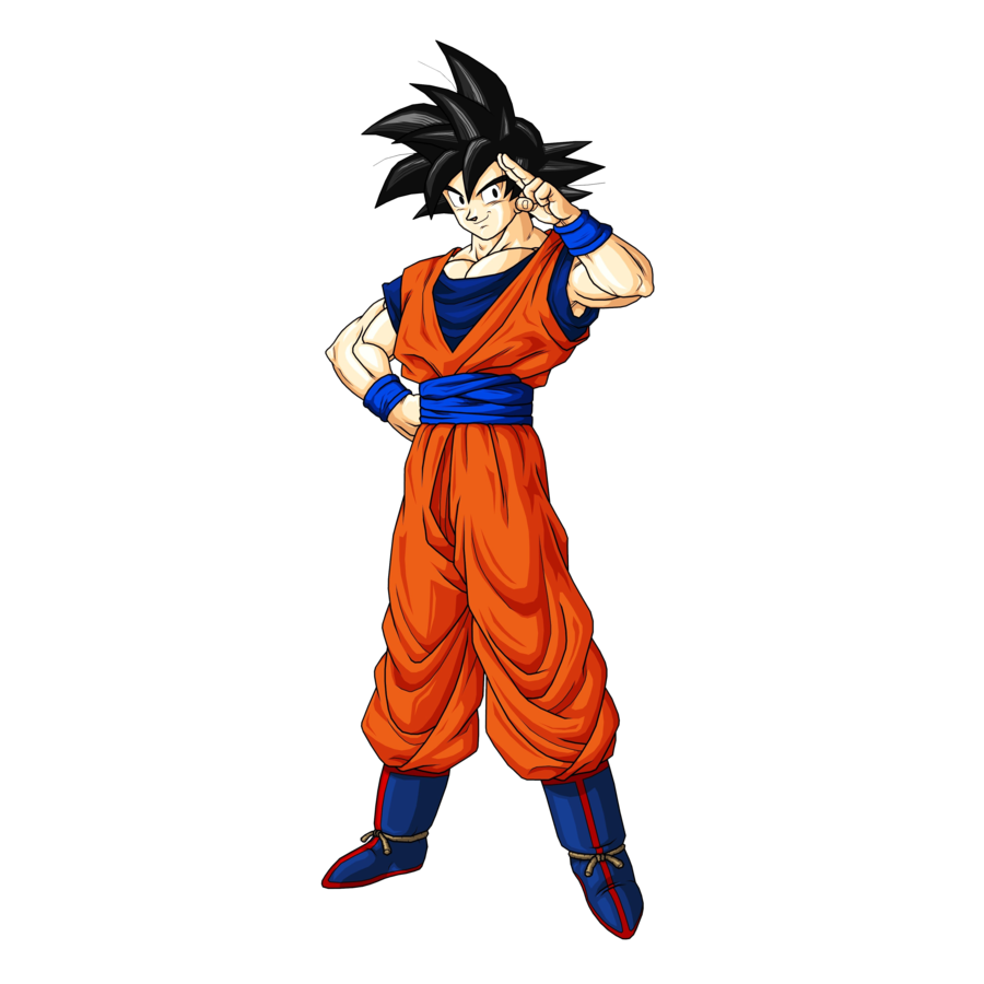 Goku Png File (black, chocolate)