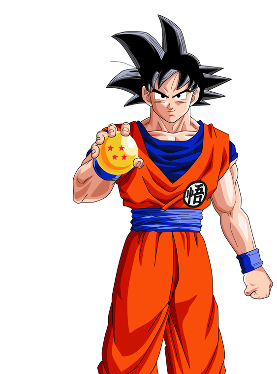 Goku Transparent Png (black, red, chocolate)