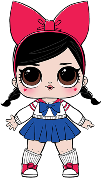 Lol Surprise Doll Png Clipart (red, pink, black, teal, white)