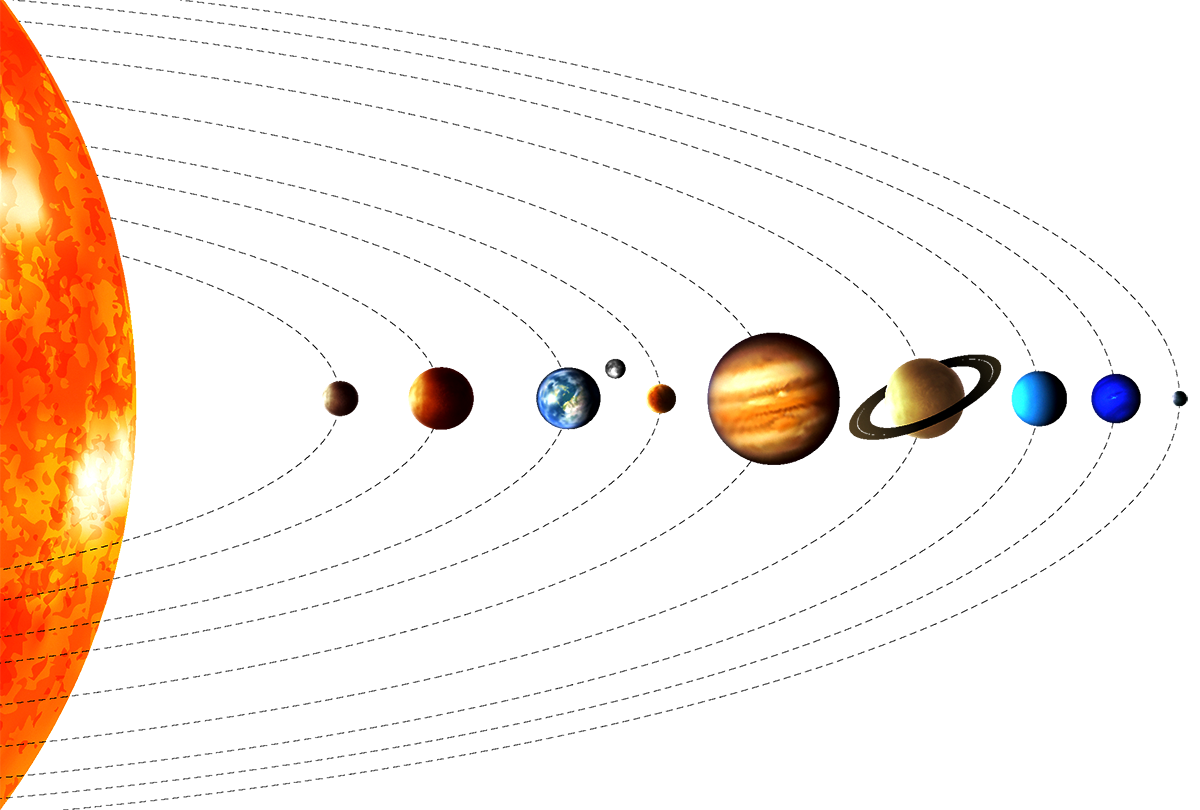 Solar System Png Download Image (indigo, gray, white, black, silver)