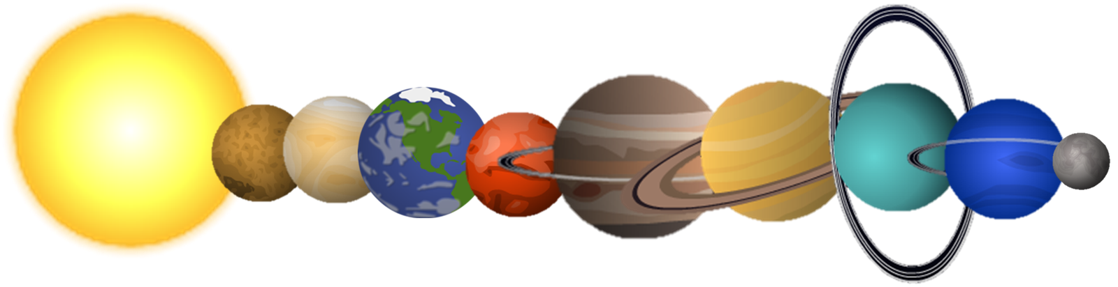 Solar System Png Photos (gold, beige, black, yellow)