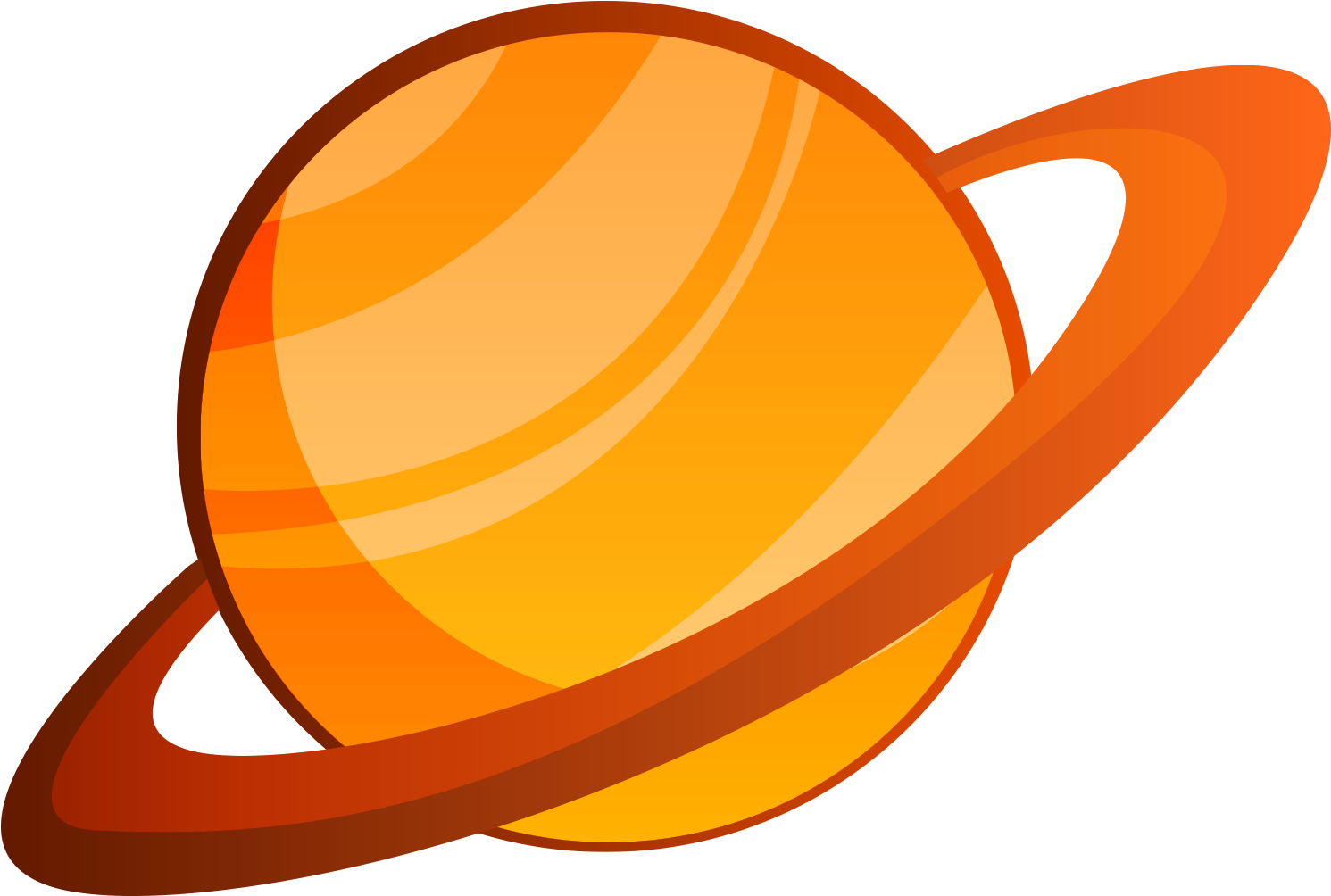 Solar System Planet Png Picture (black, salmon, orange)