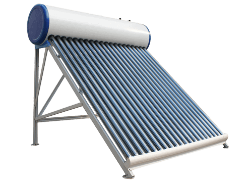 Solar Water Heater Transparent Png (black, indigo, lavender, white)