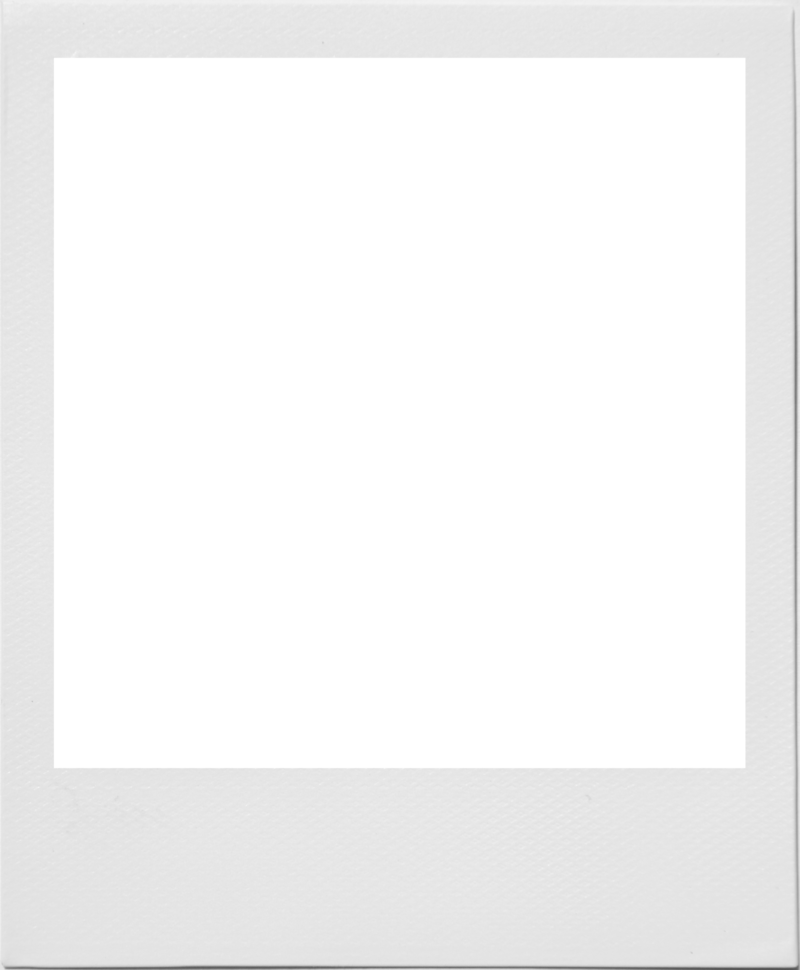 Polaroid Frame Png File (lavender, black)