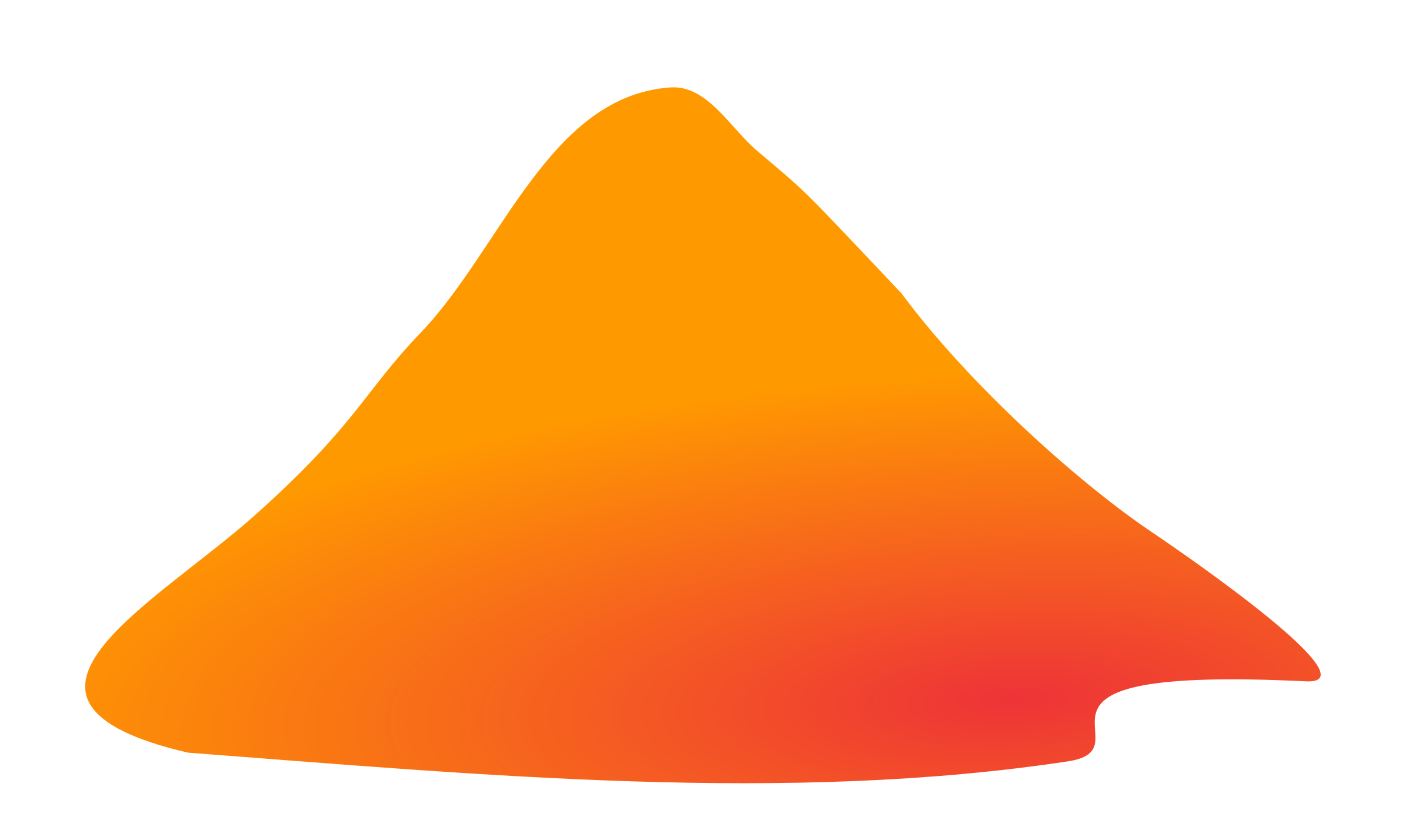 Volcano Png Pic (black, orange, chocolate)