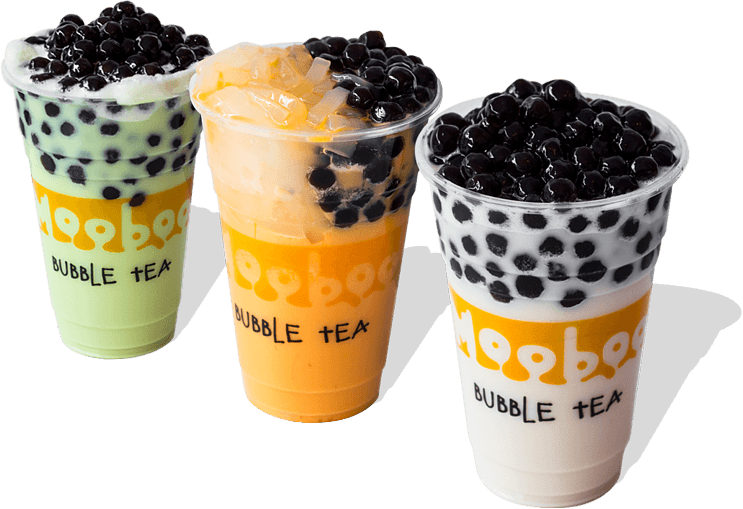 Cold Bubble Tea Png Image (black)