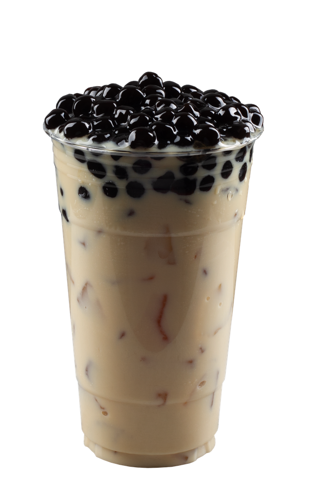 Cold Bubble Tea Transparent Background (gray, black, olive)