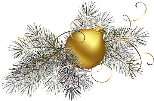 Gold Christmas Png Picture (indigo, black)