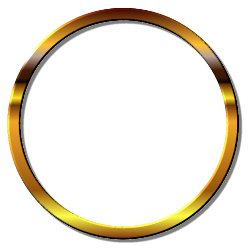 Gold Circle Png File (olive, black, chocolate, maroon)