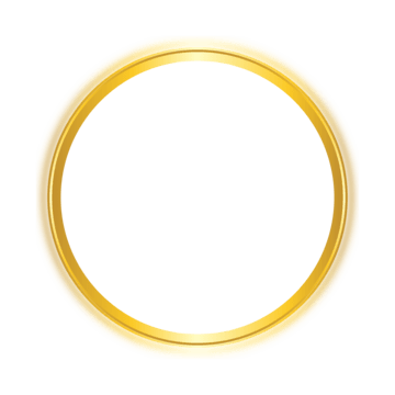 Gold Circle Png Images (gray)