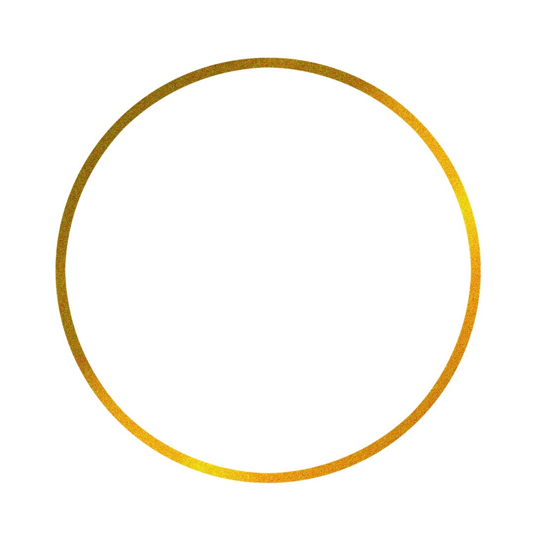 Gold Circle Png Pic (black)