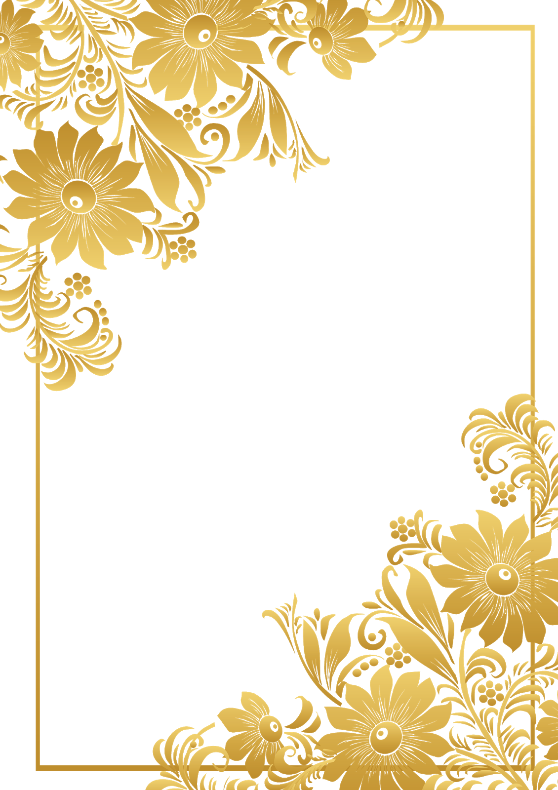 Gold Decoration Png Picture (black, olive, gray)