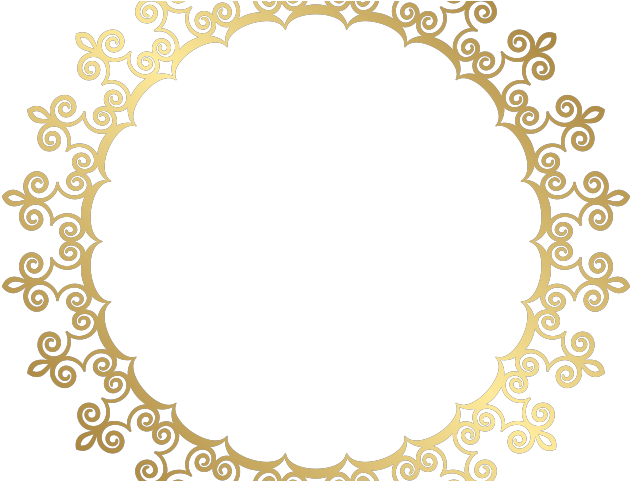 Gold Decoration Png Transparent Hd Photo (black)