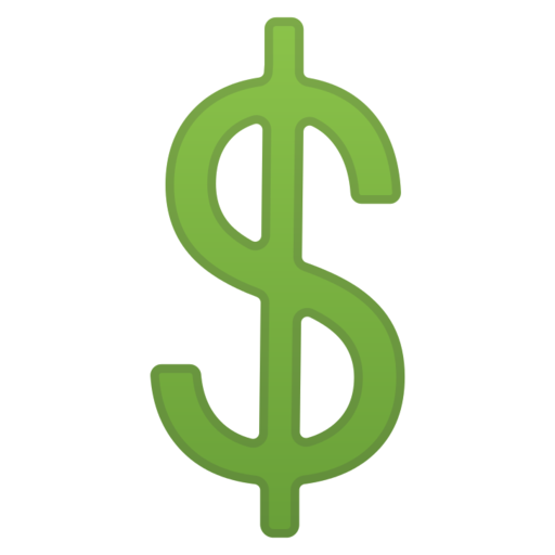 Gold Dollar Sign Png Picture (black, olive, gray)