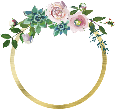 Gold Garland Png Photos (black, green)