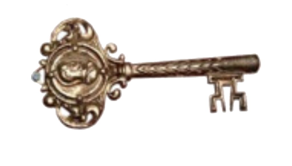 Gold Key Png Pic (indigo, black)