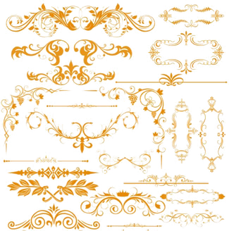 Gold Lace Png Free Download (white)