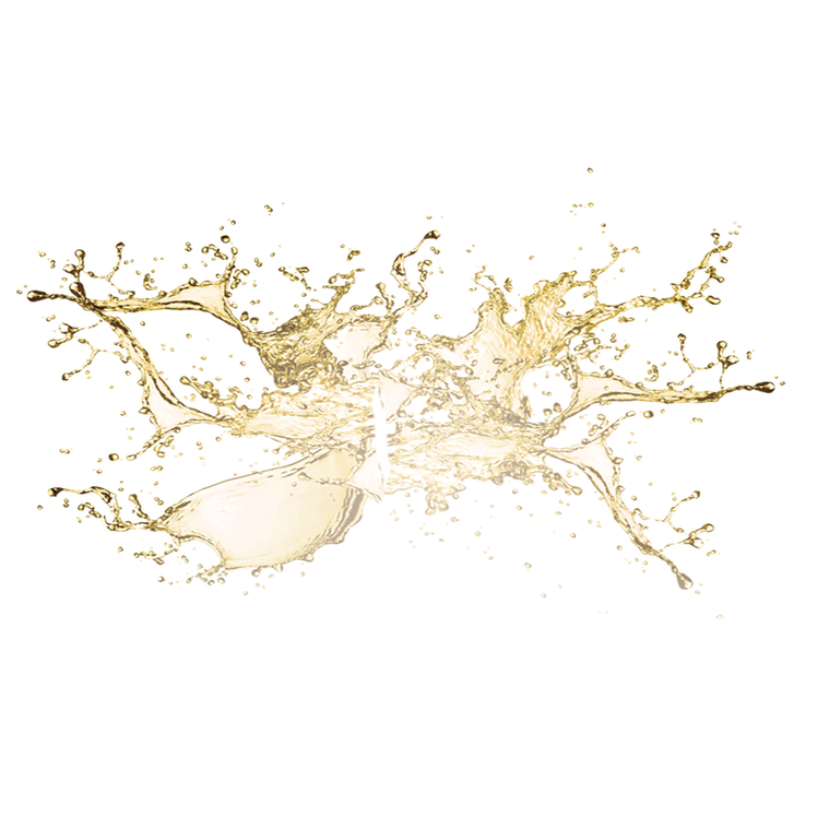 Gold Liquid Splash Png File (white, black)