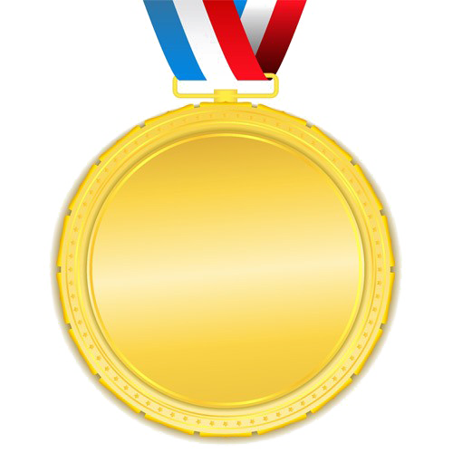 Gold Medal Png Free Download (gold, white)