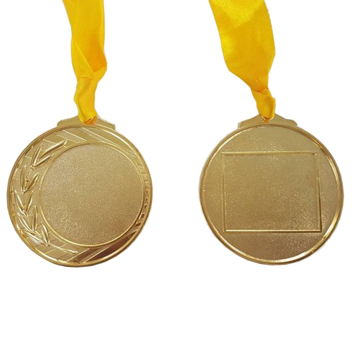 Gold Medal Png Transparent Image (gray, white)